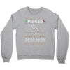 pisces christmas ugly sweater Crewneck Sweatshirt