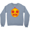 frightened jack o lantern Crewneck Sweatshirt