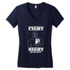 Fight Night Women's V-Neck T-Shirt