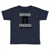 mother trucker doing the school run Toddler T-shirt