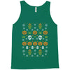 happy halloween ugly christmas sweater Tank Top