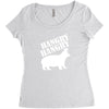 hangry Women's Triblend Scoop T-shirt