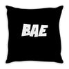 bae funny Throw Pillow