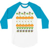 halloween ugly sweater tn featured 3/4 Sleeve Shirt
