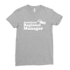 assistant (to the) regional manager Ladies Fitted T-Shirt