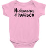 michoacan and jalisco Baby Bodysuit