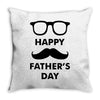 happy father&rsquo;s day 2 Throw Pillow