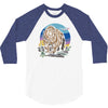 polygon bear graphic 3/4 Sleeve Shirt
