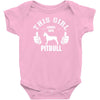 This Girl Loves Pitbull Baby Onesie