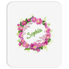 Floral Baby Name Mousepad