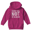 science will not be silenced Youth Hoodie