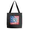 liberty statue Tote Bags