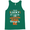 The world's greatest dad belongs to me Fathers Day Tank Top