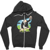 playing god Zipper Hoodie