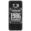 vintage made in 1986 perfectly aged a living legend Samsung Galaxy S8 Plus