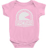 pacman crest Baby Onesie