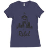 rebel   blackout Ladies Fitted T-Shirt
