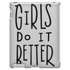 girls do it better iPad 3 and 4 Case