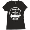 boats and hoes Ladies Fitted T-Shirt