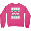 reindeer christmas ugly sweater Crewneck Sweatshirt