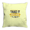Take it easy and call your dad Throw Pillow