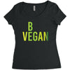 be vegan Women's Triblend Scoop T-shirt