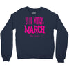 2018 Women's March On USA Crewneck Sweatshirt