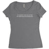 gutter Women's Triblend Scoop T-shirt
