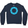 camera shutter Crewneck Sweatshirt