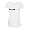 break out Maternity Scoop Neck T-shirt