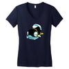 drooly snake slug thing Women's V-Neck T-Shirt