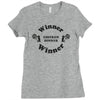 winner winner chicken dinner Ladies Fitted T-Shirt