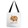 beagle bagel Tote Bags