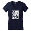 need jesus bro Women's V-Neck T-Shirt