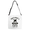 This Is What A Bad Ass Papa Looks Like Adjustable Strap Totes