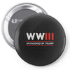 world war 3 Pin-back button