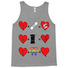 ls lesbian full heart Tank Top