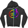 unicorns,unicorn inside,funny Zipper Hoodie