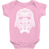 kylo ren helmet w Baby Onesie
