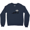 stop following me monkey Crewneck Sweatshirt