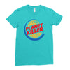 planet killer Ladies Fitted T-Shirt