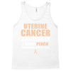 Uterine Cancer Awareness I Wear Peach For Some Special To Me Tank Top