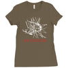 cycling rider gift bike tee life Ladies Fitted T-Shirt