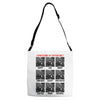 expressions of captain holt Adjustable Strap Totes