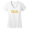 devil Women's V-Neck T-Shirt