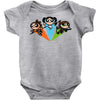 powerpew girls Baby Onesie