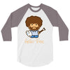 hello tree 3/4 Sleeve Shirt
