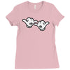 mickey mouse signe Ladies Fitted T-Shirt