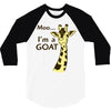 moo, i'm a goat 3/4 Sleeve Shirt