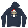 santa skull and crossbones Unisex Hoodie
